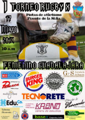 Guadalajara celebra el I Torneo Femenino Rugby X