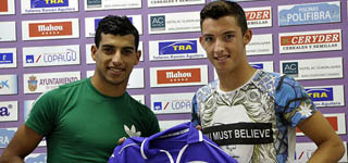 Presentación de Abraham y Noman. (Foto: Deportivo Guadalajara)