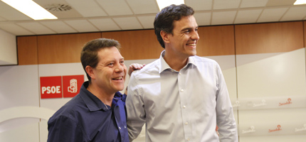 A pesar de las sonrisas, Sánchez no ha contado con Page. (Foto: Psoe)