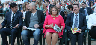 Emiliano García-Page acudió ayer a Cuenca a escuchar el pregón de fiestas. (Foto: vocesdecuenca.com)