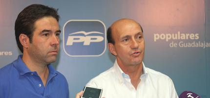 Lorenzo Robisco y Juan Pablo Sánchez. (Foto: PP)