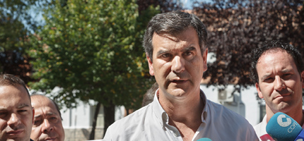 Antonio Román, alcalde de Guadalajara. (Foto: J. Ropero)