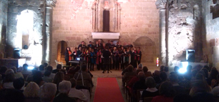 La Coral de San Agustín de Guadalix engrandeció la sonoridad de la Iglesia de Santiago de Sigüenza