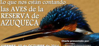 El Centro de Ocio de Azuqueca acoge una charla sobre las aves de la Reserva Ornitológica