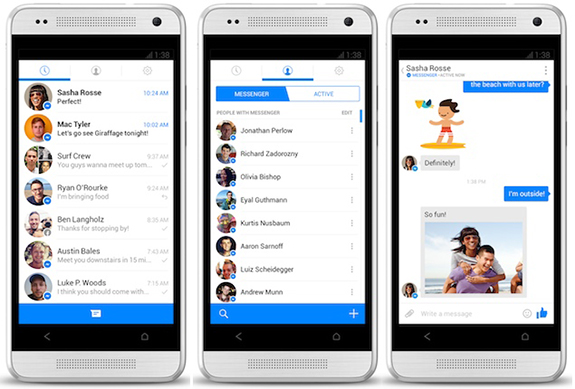 Facebook messenger nos controla