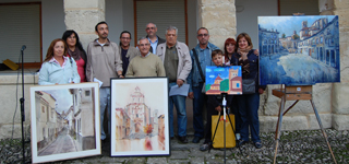 Mª Victoria Moreno Boyano gana el ;XX Certamen Internacional de Pintura Rápida de Cifuentes