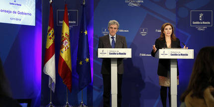 Leandro Esteban y Marta García. (Foto: Gobierno regional)