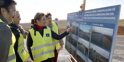 Marta García en Guadalajara. (Foto: Gobierno regional)