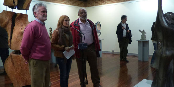 Escultores de Guadalajara muestran su arte en sala ‘Antonio Pérez’ del Centro San José de la Diputación