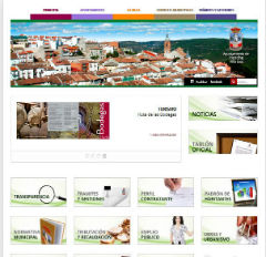 Horche renueva y mejora la imagen y la navegación de la página web municipal