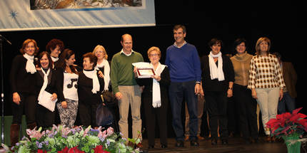 La Ronda de Pareja recibiendo el primer premio de este certamen. (Foto: Ayuntamiento de Guadalajara)