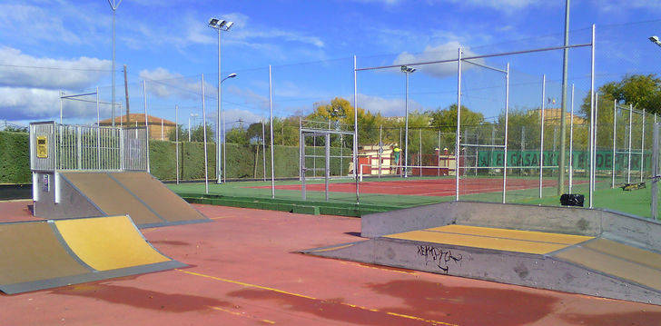 Renovación de la pista de Skate en El Casar