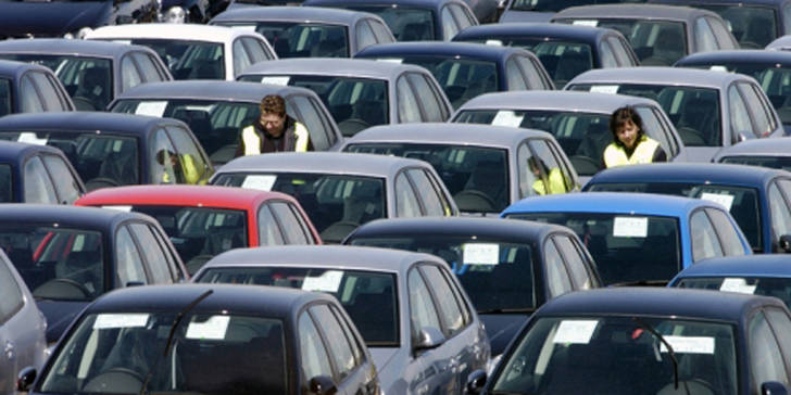 Imagen de coches embargados.