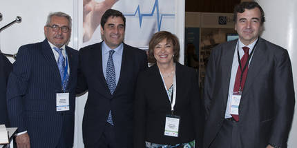 Echániz  en el 19º Congreso Nacional de Hospitales y Gestión Sanitaria celebrado en Alicante.