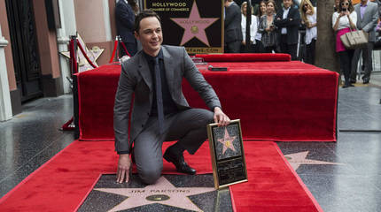 Jim Parsons ya tiene su estrella en el Paseo de la Fama