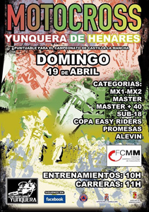 El motocross vuelve a Yunquera el próximo domingo con una prueba puntuable para el Campeonato de C-LM