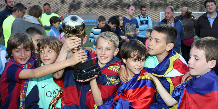 El FC Barcelona, campeón de la Trillo Cup en categoría benjamín