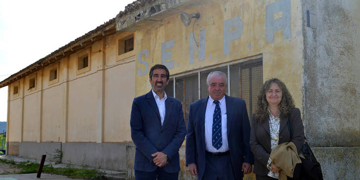 El Gobierno regional y el Ayuntamiento de Cogolludo formalizan la cesión del antiguo silo de cereal