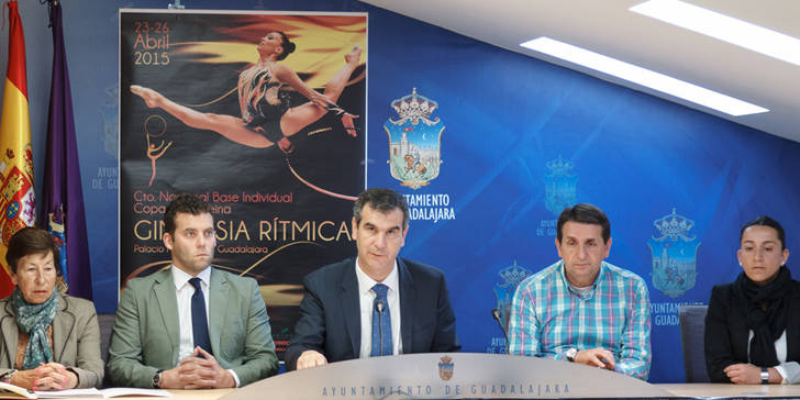 Presentación del Campeonato de España de Gimnasia Rítmica.  (Foto: J. Ropero)