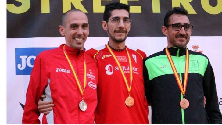 Javier Cañadillas, tercer clasificado en el Campeonato de España de 10km en Ruta en categoría M40