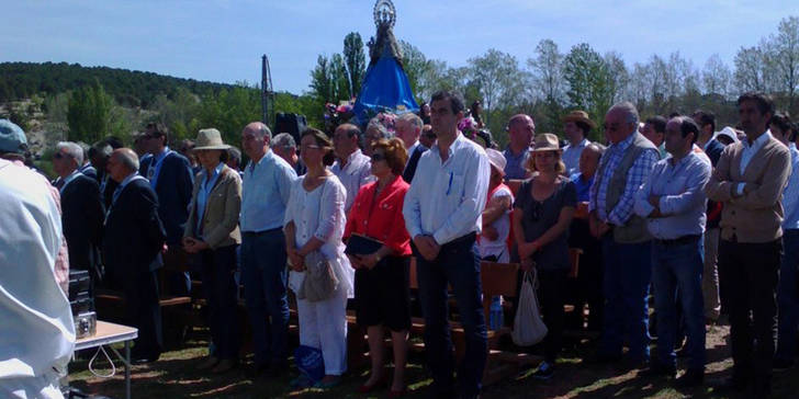 Antonio Román asiste a la Romería y Misa Solemne de Barbatona