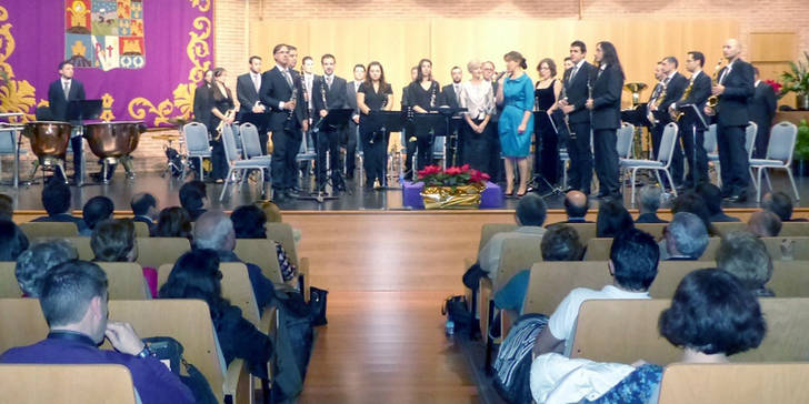 La Banda de Música de la Diputación actúa en un Encuentro Nacional en los Teatros del Canal de Madrid