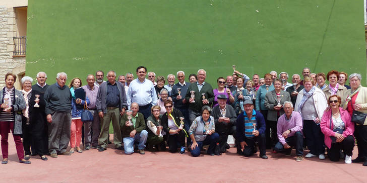 Gran ambiente en el Campeonato ‘Alto Tajo’ de Bolos de la Billa celebrado en Abánades