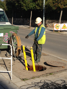 Las gestiones del Ayuntamiento de Cabanillas y la Junta permiten el despliegue de la fibra óptica por todo el municipio