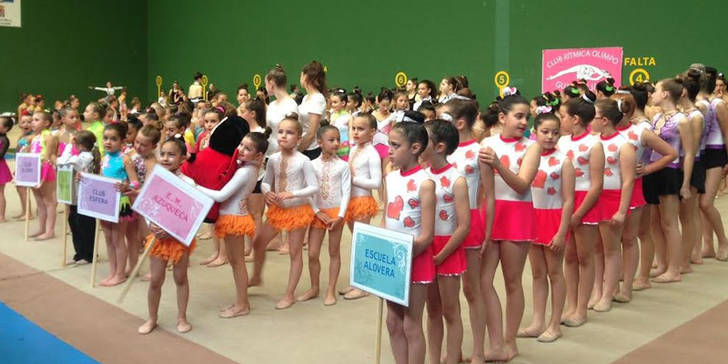 Broche de oro para el IV Circuito Provincial de Gimnasia Rítmica promovido por la Diputación