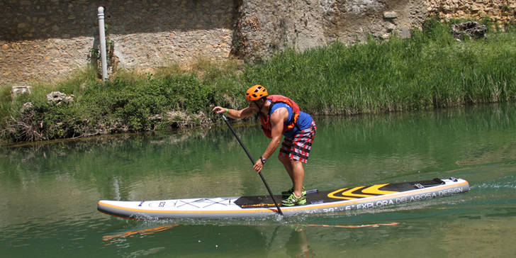 Antonio de la Rosa se impone en la prueba de SUP River disputada en Trillo