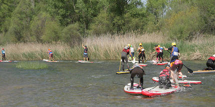 Antonio de la Rosa se impone en la prueba de SUP River disputada en Trillo