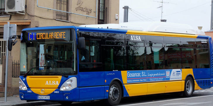 Los viajeros de los autobuses urbanos en Guadalajara aumentan un 6,50%