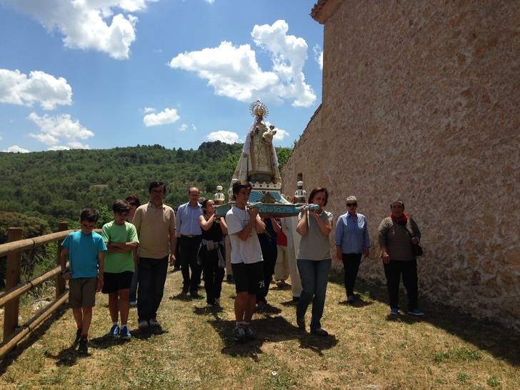 Cereceda peregrinó este sábado hasta la Ermita de la Virgen del Monte Alejo 