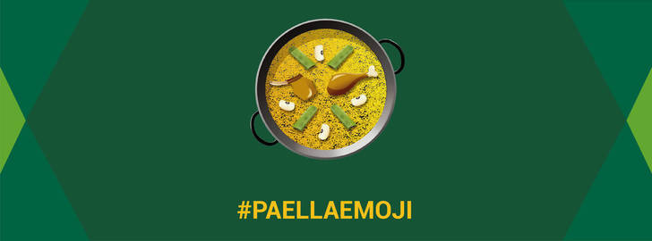 ¿Será la paella un nuevo emoticono?