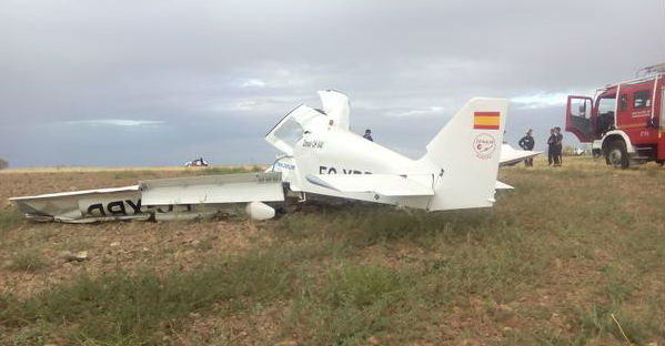 El piloto fallecido en el accidente de Guadalajara es un bombero de Madrid