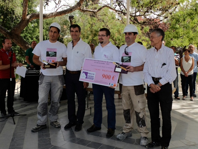 Alejandro Sotelo Palque y Alberto Acero Castañeda, ganadores del XVII Concurso de Albañilería de Guadalajara