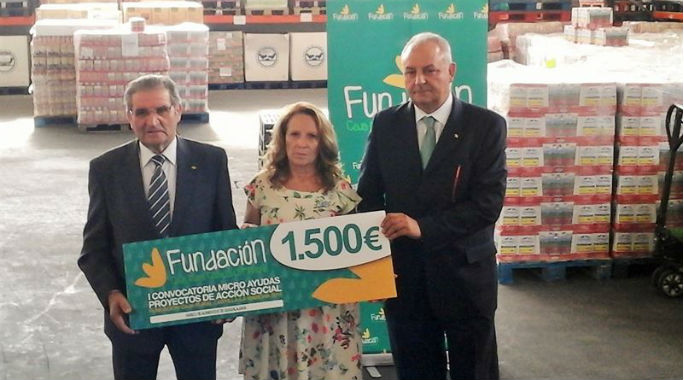 Premio y reconocimiento de Caja Rural CLM al Banco de Alimentos de Guadalajara
