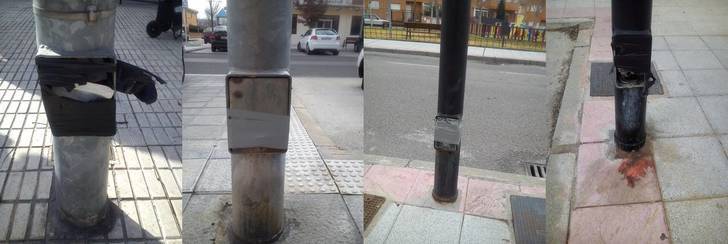 IU-Ahora Azuqueca alerta del estado de las farolas de la ciudad