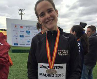 La alcarreña Ana Lozano, cuarta en el Campeonato de España de Cross