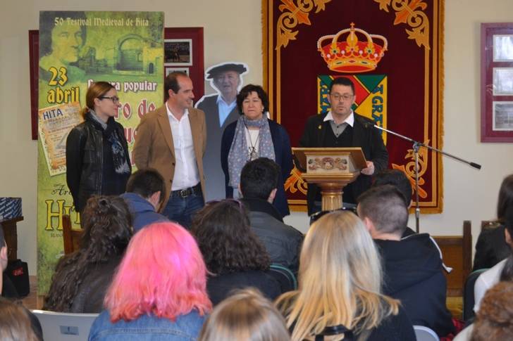 La viceconsejera de Educación y el delegado de la Junta participan en la lectura pública del Libro de Buen Amor en Hita