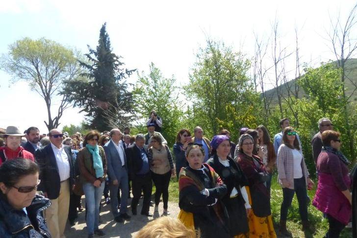 El presidente de la Diputación asiste a la Caballada de Atienza, fiesta de Interés Turístico Nacional 