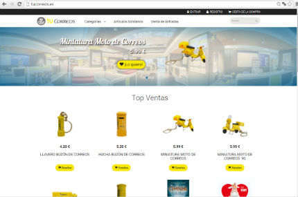 CORREOS inaugura su tienda virtual TUCORREOS.es