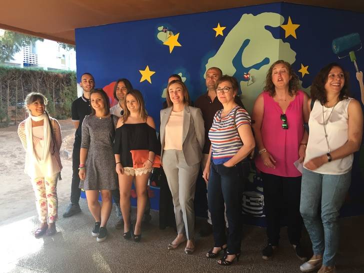 El colegio Río Tajo celebra un encuentro transnacional dentro de un proyecto Erasmus con la colaboración de la Escuela de Arte