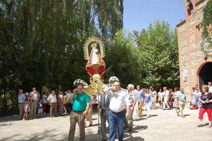 Como manda la tradición un año más “San Agustín” hermana a Yunquera de Henares y Torre del Burgo en su festividad