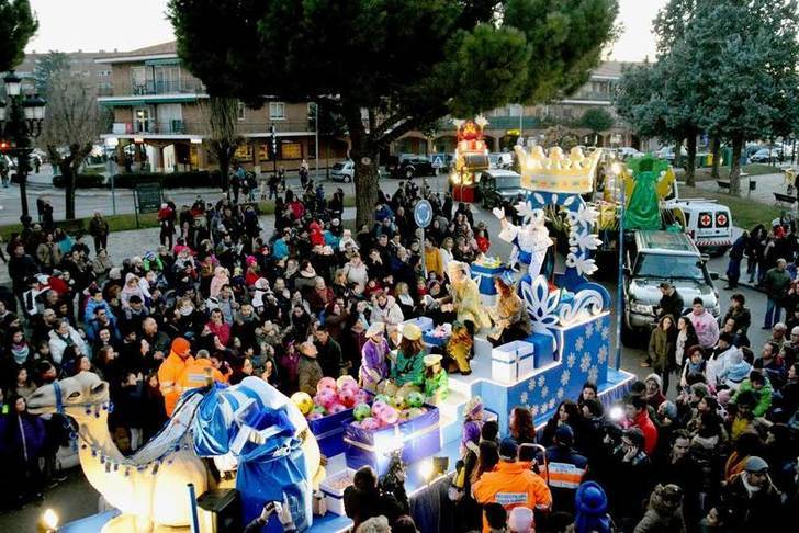 Cabalgata de Reyes de Azuqueca. Fotografía: Álvaro Díaz Villamil/Ayuntamiento de Azuqueca