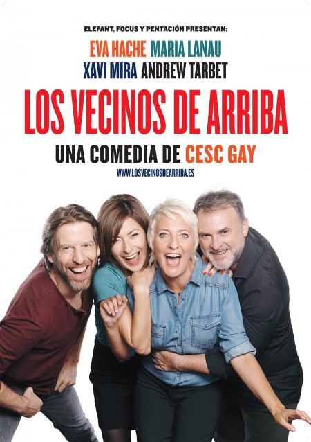 Eva Hache con "Los vecinos de arriba" este viernes en el Buero Vallejo