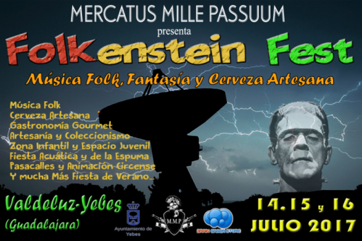 La Folkenstein Fest llega los días 14, 15 y 16 a Valdeluz con conciertos de folk, Food Trucks y cerveza artesana