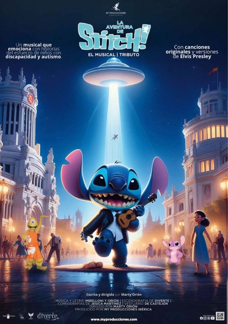 Entradas para el musical de Stitch se han vendido por completo en Azuqueca