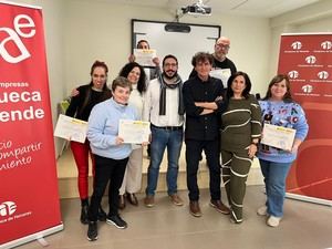 Nueve graduados del programa de Recualificación Profesional en Azuqueca