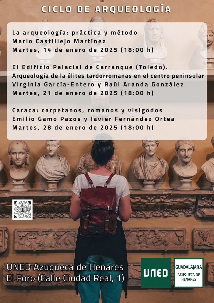 Inicia ciclo de conferencias sobre arqueología en la UNED de Azuqueca